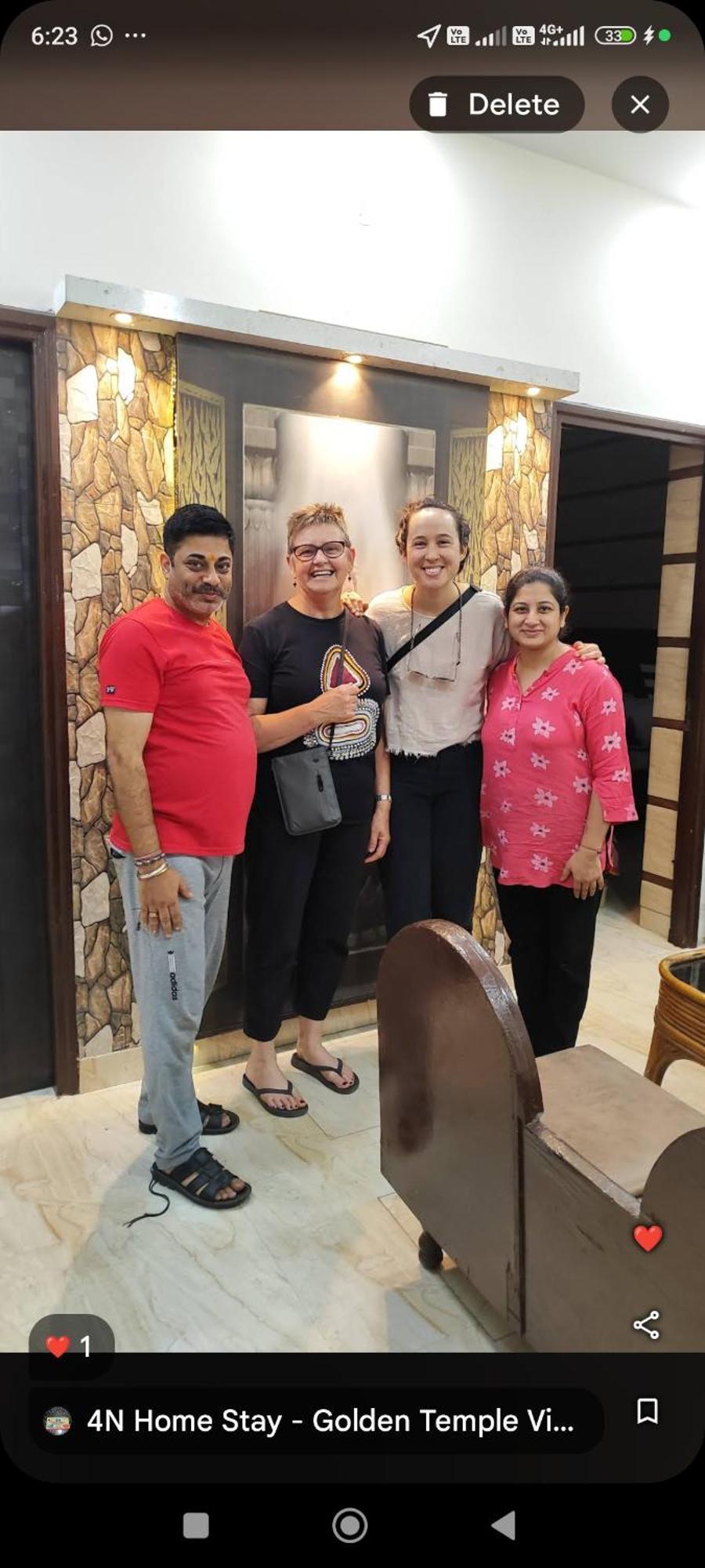 4N Homestay- Golden Temple View Amritsar Bagian luar foto