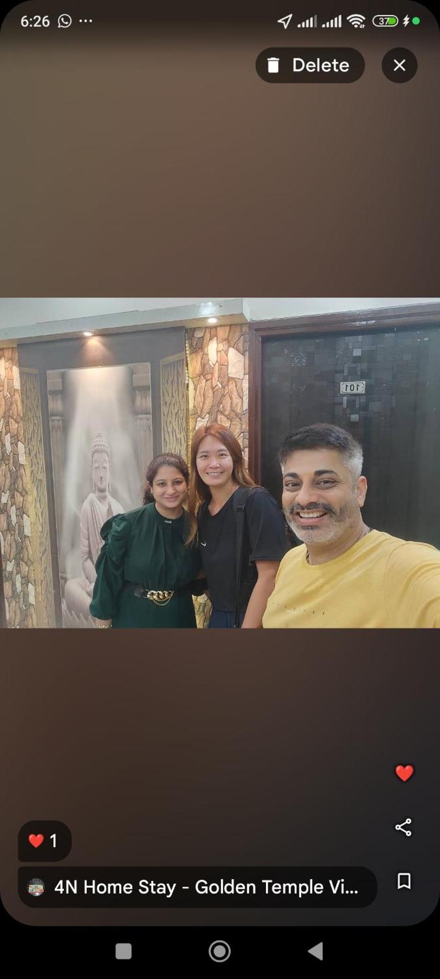4N Homestay- Golden Temple View Amritsar Bagian luar foto