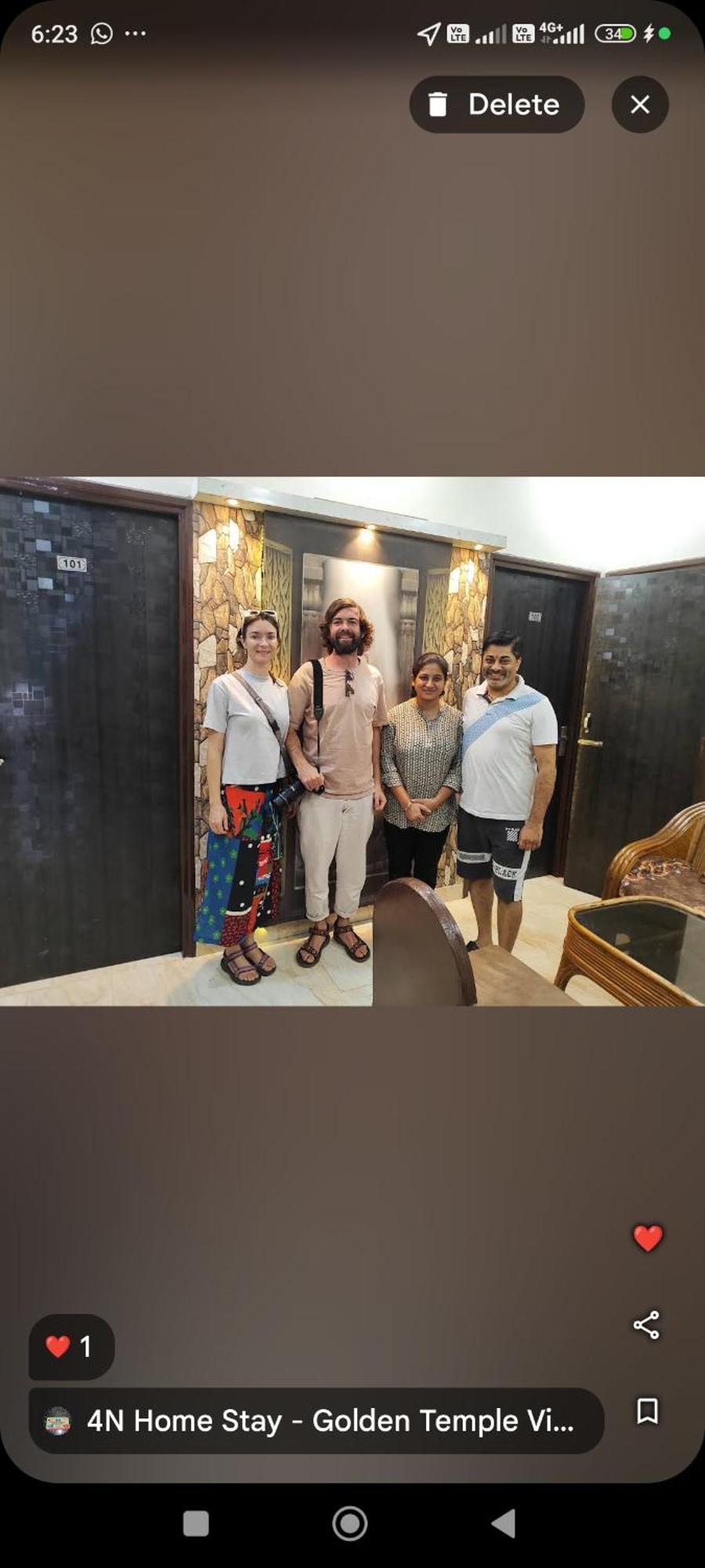 4N Homestay- Golden Temple View Amritsar Bagian luar foto