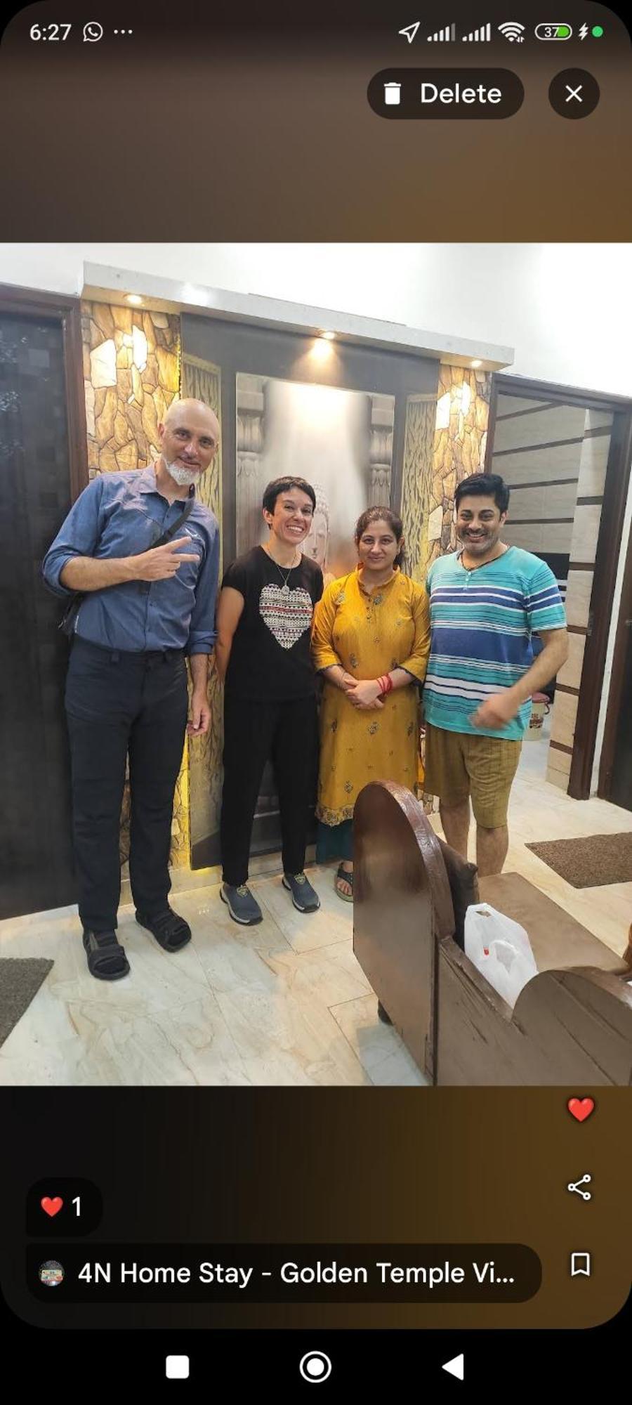 4N Homestay- Golden Temple View Amritsar Bagian luar foto