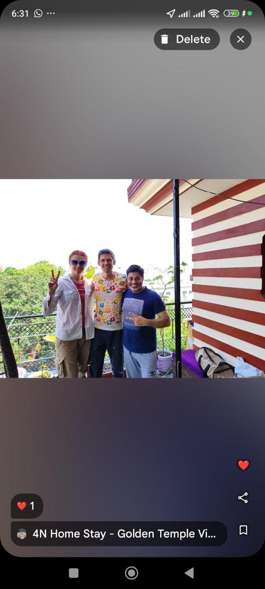 4N Homestay- Golden Temple View Amritsar Bagian luar foto