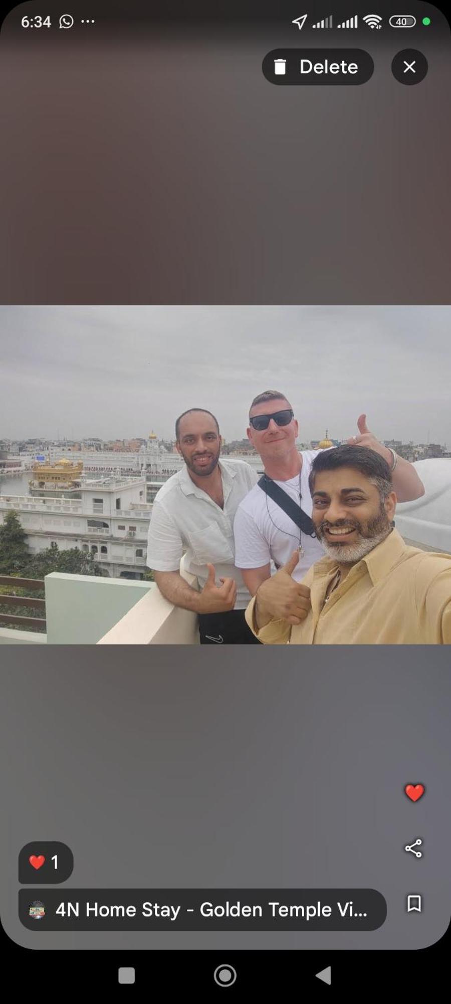 4N Homestay- Golden Temple View Amritsar Bagian luar foto