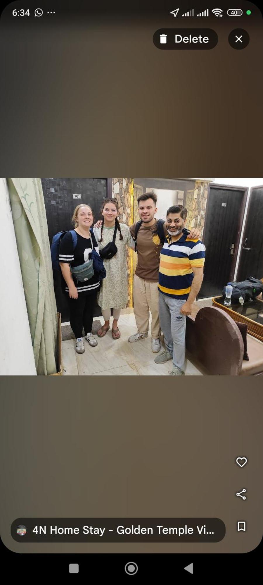 4N Homestay- Golden Temple View Amritsar Bagian luar foto