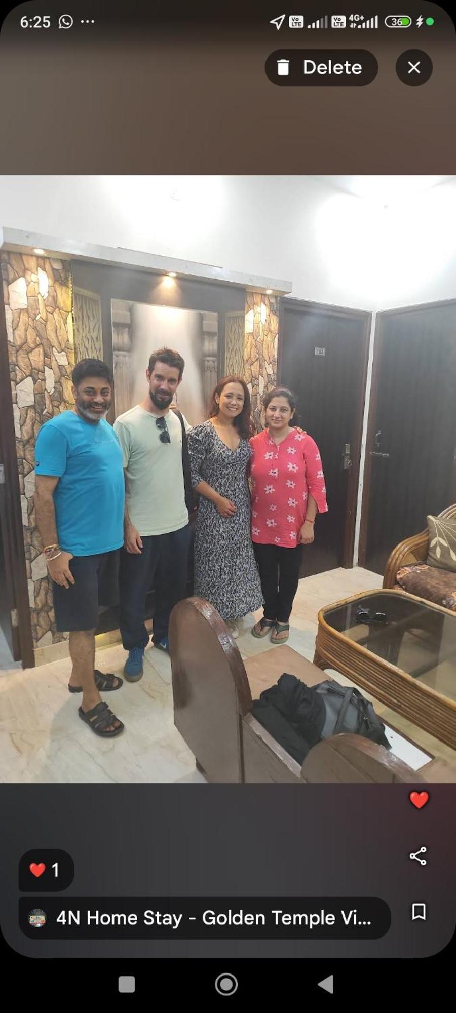 4N Homestay- Golden Temple View Amritsar Bagian luar foto
